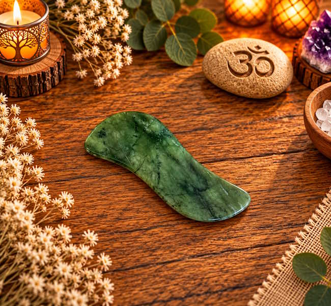 Gua sha Jade Onda